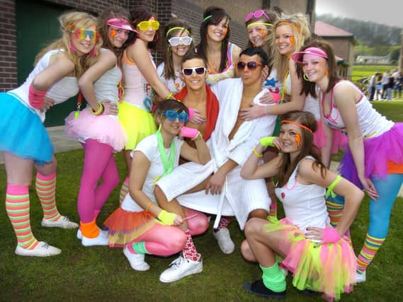 Sixth Form College students get set to take to the catwalk for their fundraising fashion show.