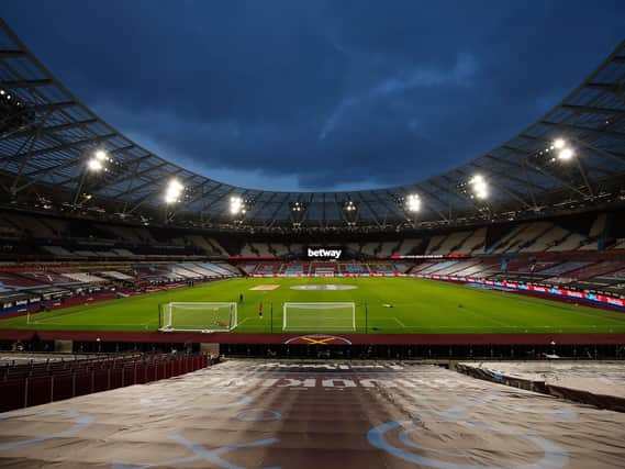 CAPITAL CALLING: Leeds United will visit the London Stadium, above, on Monday evening for their next Premier League assignment against hosts West Ham United. Photo by John Sibley - Pool/Getty Images.