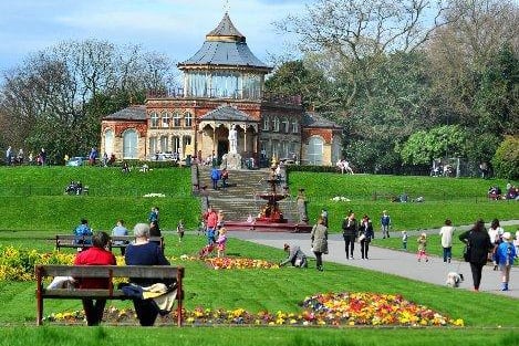 Mesnes Park - in the heart of the town centre, the park has lawns, flower beds and statues to keep your eyes busy.