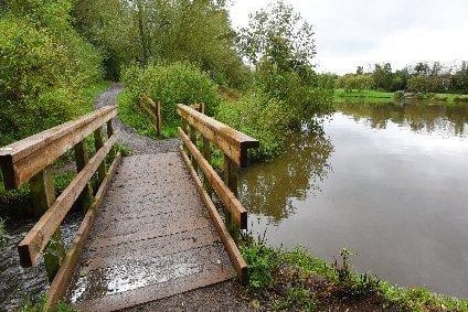 Orrell Water Park - a nature reserve home to unique birds and insects.