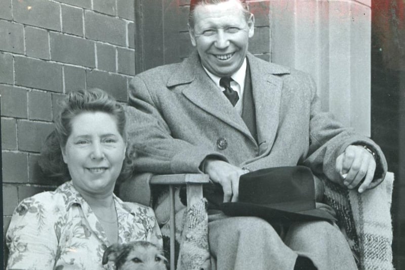 George and Beryl Formby, in 1952