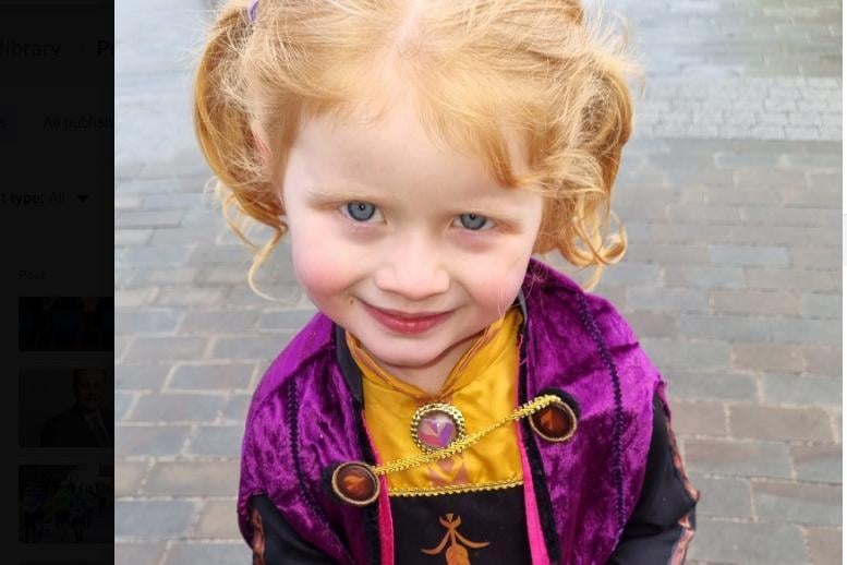Claire Astbury said: "My youngest, Matilda, aged 4, ready for World Book Day at nursery, dressed as Princess Anna."