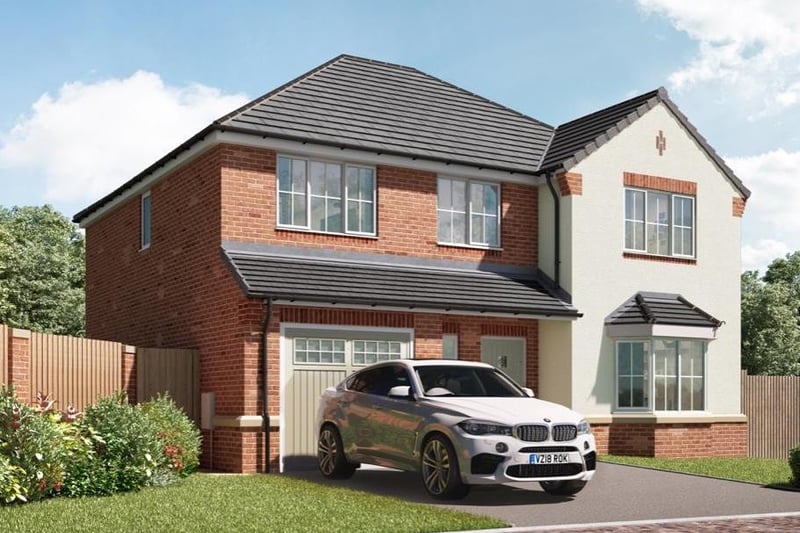 Detached five bedroom property on sale for 499,950 with Stonebridge Homes.