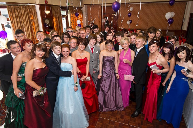 Class photo of Wakefield City High's prom on May 27, 2011.