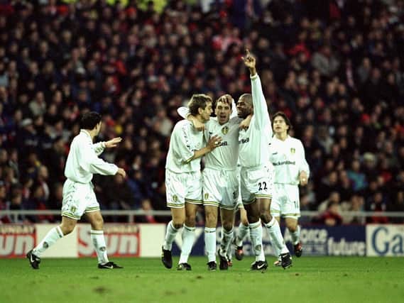 Enjoy these photo memories of Jason Wilcox in action for Leeds United. PIC: Getty