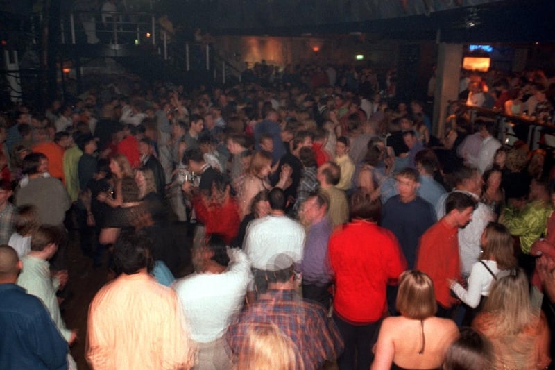 Dancers and revellers pack out the dance floor at Majestyk
