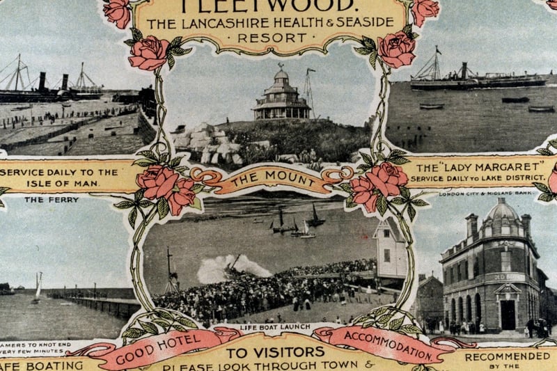 This poster was part of Fleetwood’s holiday industry featuring The Mount