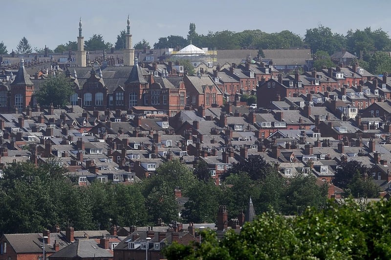 897 have been vaccinated in Harehills South - meaning 16 per cent of over-16s have been jabbed.