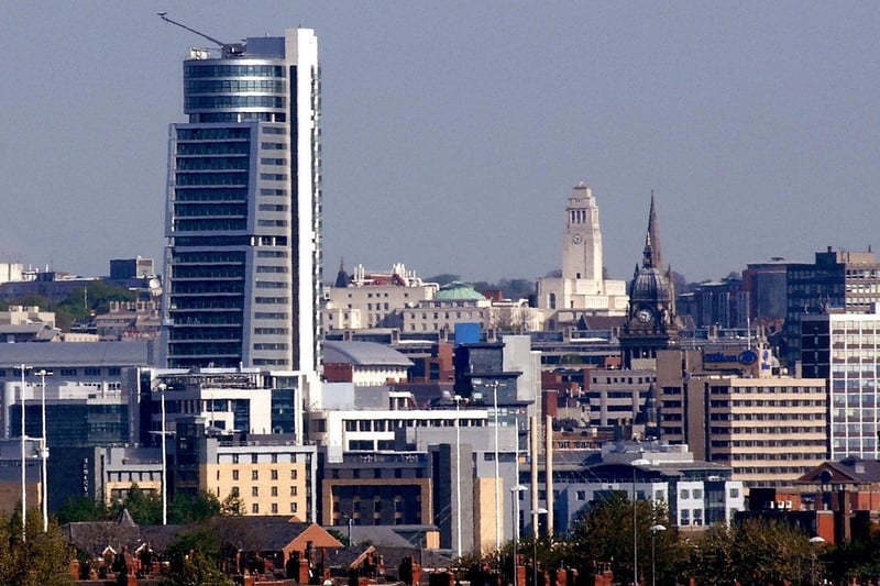 804 have been vaccinated in Leeds city centre - meaning six per cent of over-16s have been jabbed.