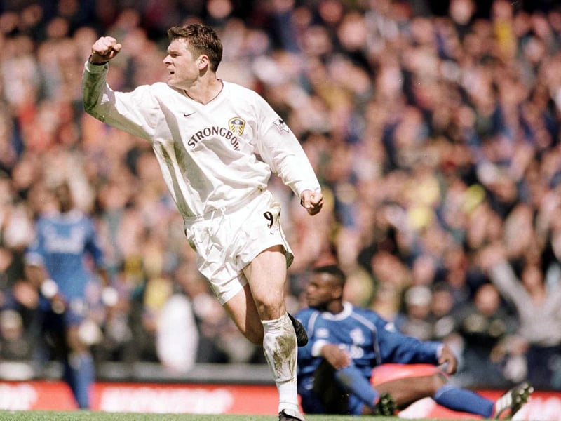 Two minutes later Mark Viduka scored Leeds United's second goal after a slip from Marcel Desailly put him clear.