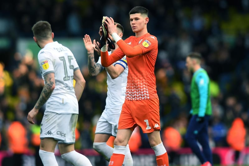 Leeds United's players salute the crowd post-match in LS11 after opening up a seven point gap over third-placed Fulham.