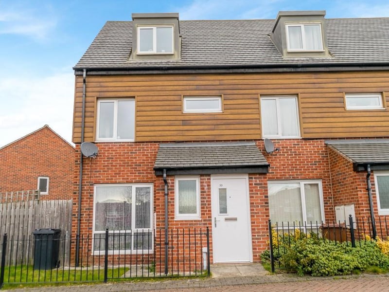 This three bedroom family home is in Iron Wood View in Seacroft. It is part of a 30 per cent shared ownership scheme. It has allocated off-street parking and a garden. It is on the market for £51,000 with Dan Pearce.
