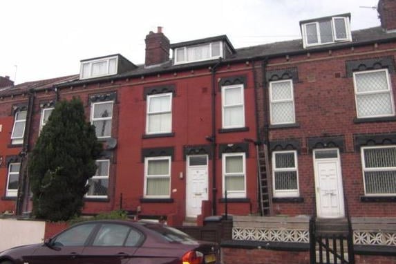 This two-bedroom terraced house is in Clifton Grove in Harehills. It is on the market for £78,995 with ASK.
