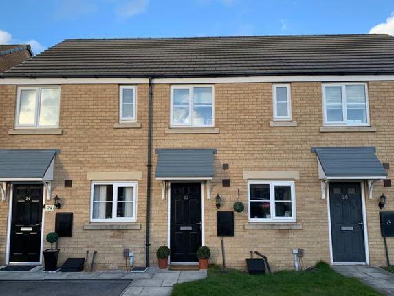 This two-bedroom terraced house is in Alder Road in Whinmoor. It is part of a 50 per cent shared ownership scheme. It has private parking and a garden with a patio area. It is on the market for £72,500 with Strike.