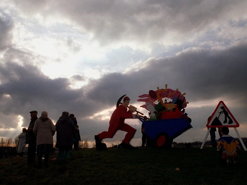 Did you go and visit the sculpture?