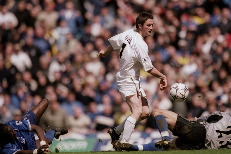 Super-sub Robbie Keane came off the bench to score a late goal against Chelsea at Elland Road in April 2001. Mark Viduka scored two minutes later to seal the win.