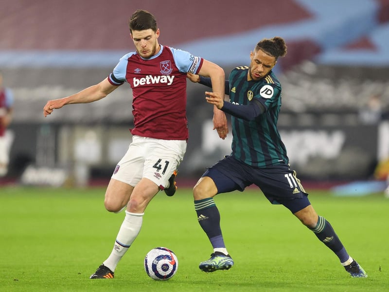 5 - Some nice movement but too many poor touches or passes that stopped Leeds attacks. Replaced on the hour.
Photo by JULIAN FINNEY/POOL/AFP via Getty Images.
