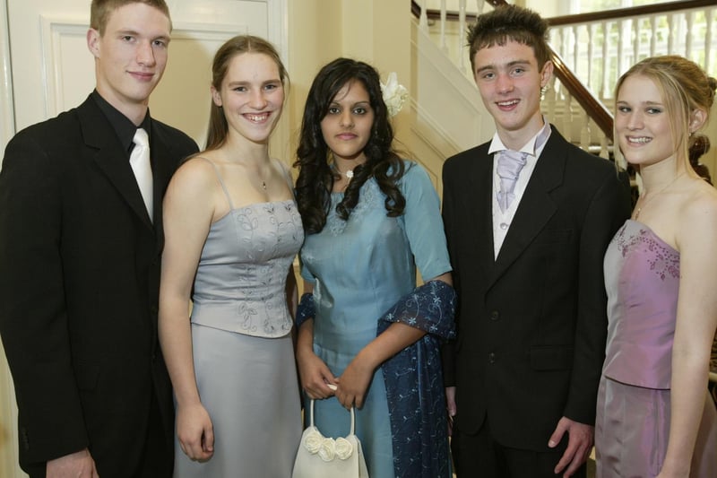 North Halifax Grammar School's Year 11 prom back in 2004.