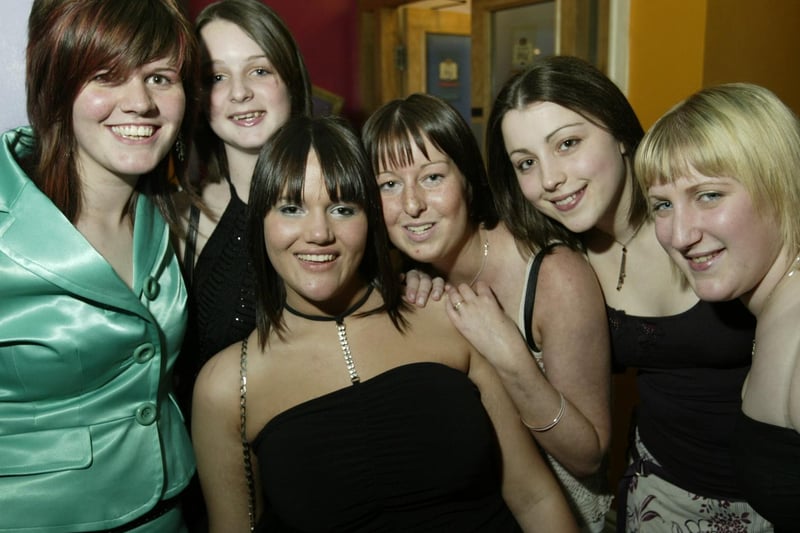 Sixth Form Prom of Ryburn Valley High school at Bar 11, Halifax back in 2004.