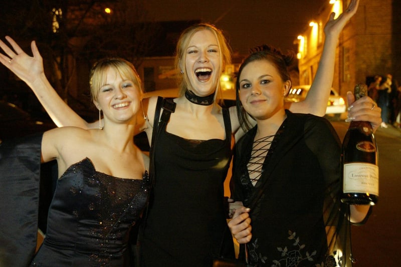 Hipperholme Grammar School Prom at Berties Elland back in 2004.