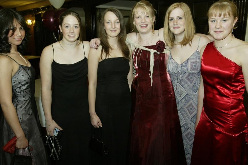 North Halifax Grammar School Year 11 Prom back in 2003.