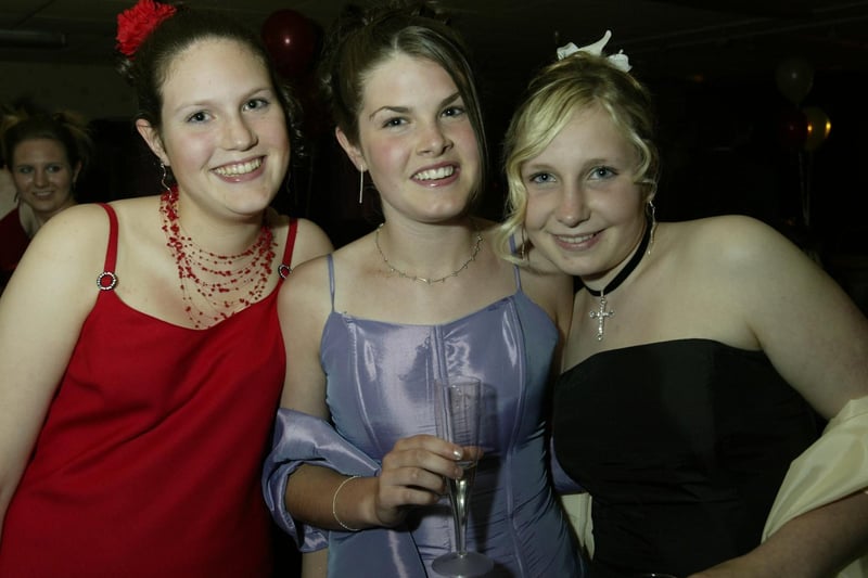 Year 11 Prom for Crossley Heath School students at the Weavers back in 2003.