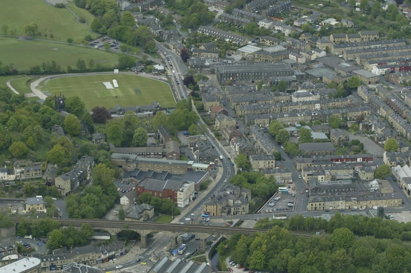 Looking over Todmorden back in 2003.