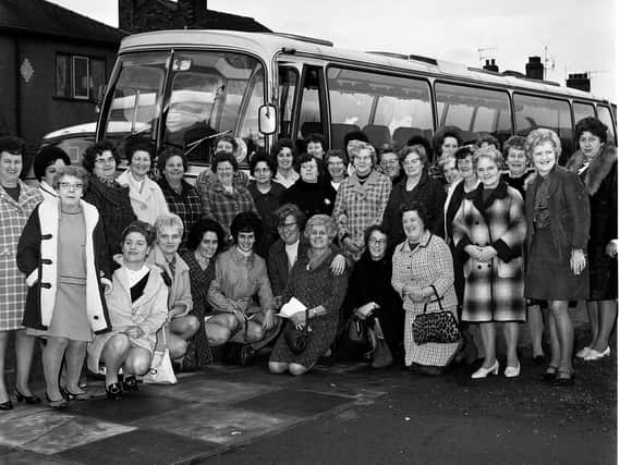 Ladies of Our Lady's RC Church set for a trip to London in 1970