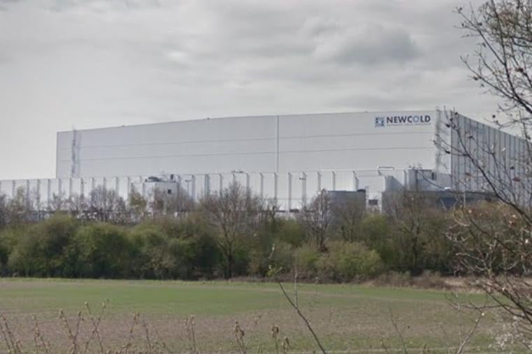 Newcold, described as 'that big freezer near the M62.' One readder said it's "the worst blot on the landscape I've ever seen. I wouldn't want it replacing with anything. Just get rid of it."