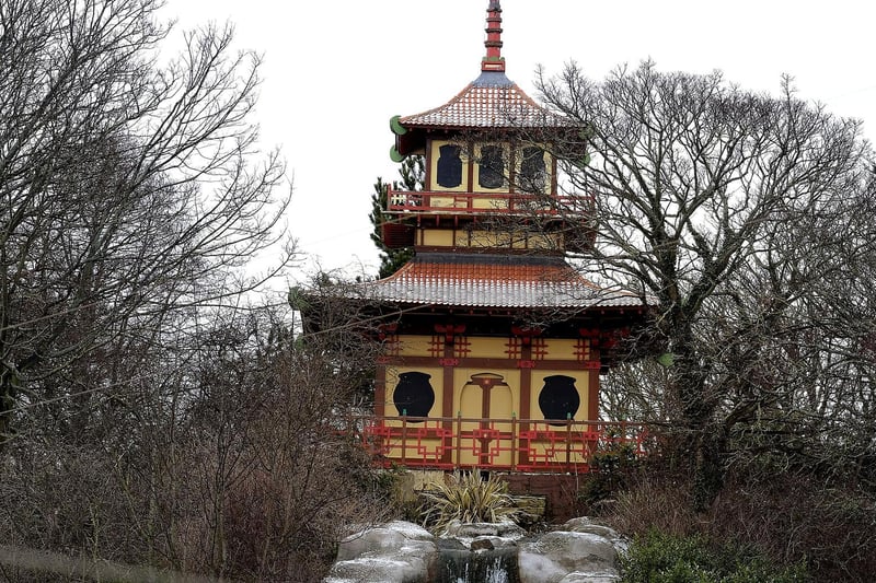 Peasholm's oriental pagoda is a much-loved feature of the town