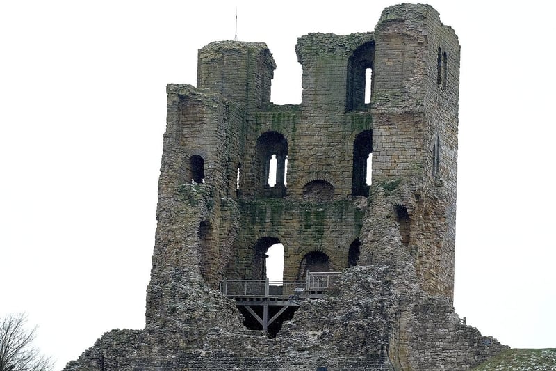 Scarborough Castle has watched over the town for centuries
