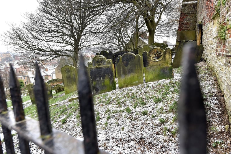 St Mary's Churchyard is the final resting place of Anne Bronte