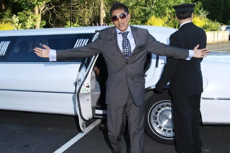 Amit Patel arrives in style in 2008
