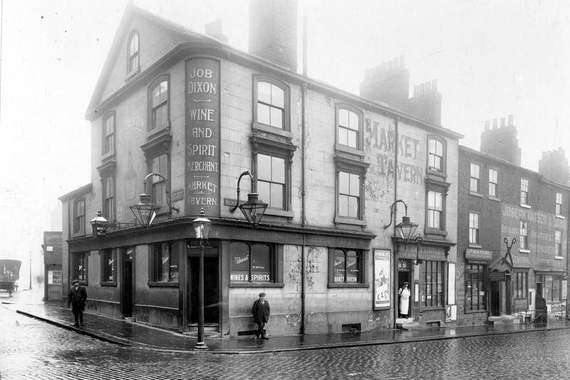 Affectionately known as 'The Madhouse' by its staff and customers, the Market Tavern on Harewood Street in the city centre was demolished in 1995 to become a car park.