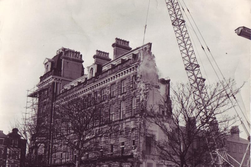 The hotel was demolished in 1973.