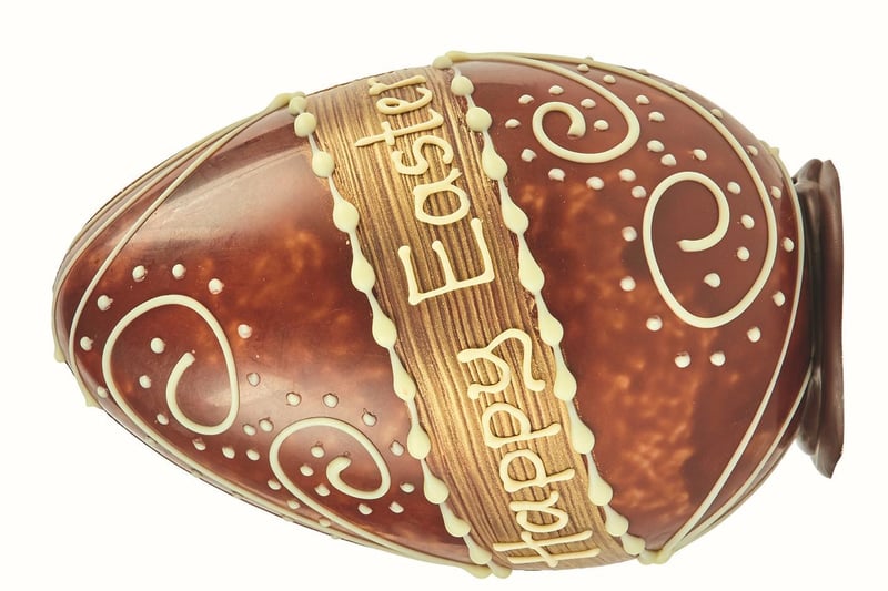Milk Chocolate Happy Easter Egg, Wish someone a Happy Easter in the most delicious way, £15.75 at Bettys