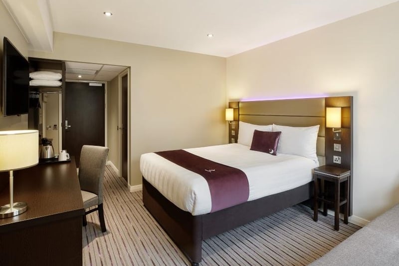 The hotel features Premier Inn's newest bedroom design.