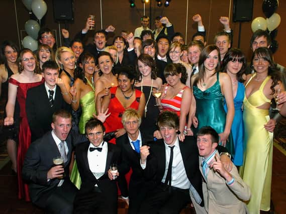 Baines School 6th form leavers ball at the De Vere Hotel, 2008
