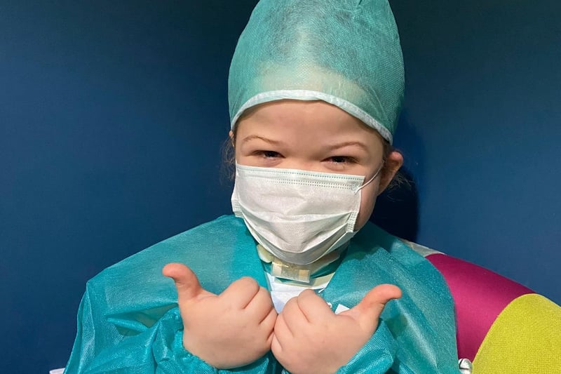 A happy little surgeon