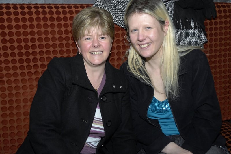 Joanne and Sarah, in 2008.