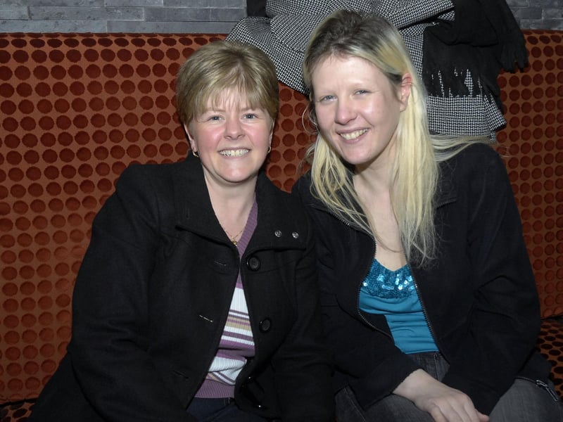 Joanne and Sarah, in 2008.