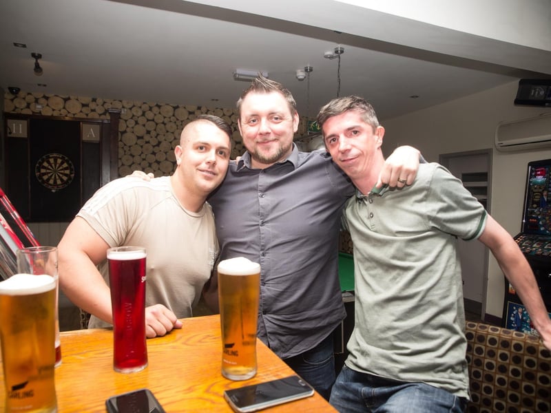 Dave, Tom and Ian, in 2015.