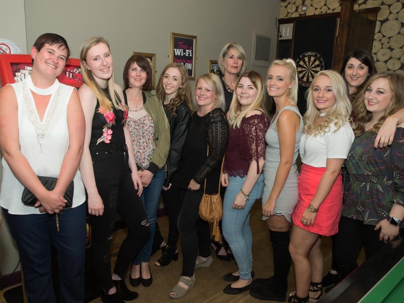 Work colleagues from Bodycare, in 2015.