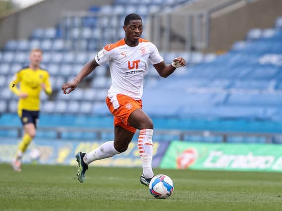 Sullay Kaikai was in scintillating form for the Seasiders at the Kassam Stadium yesterday
