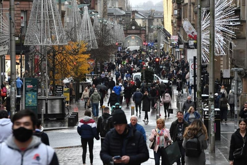 The fifth most common place people arrived in the area from was Scotland, with 188 arrivals in the year to June 2019.