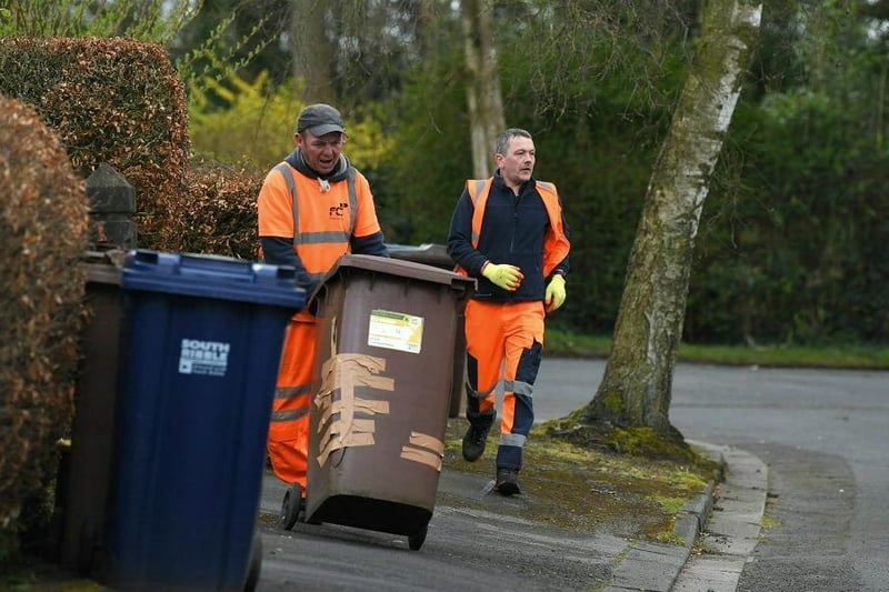 All too often forgotten - but our binmen have played a critical role throughout the pandemic and we thank you all!