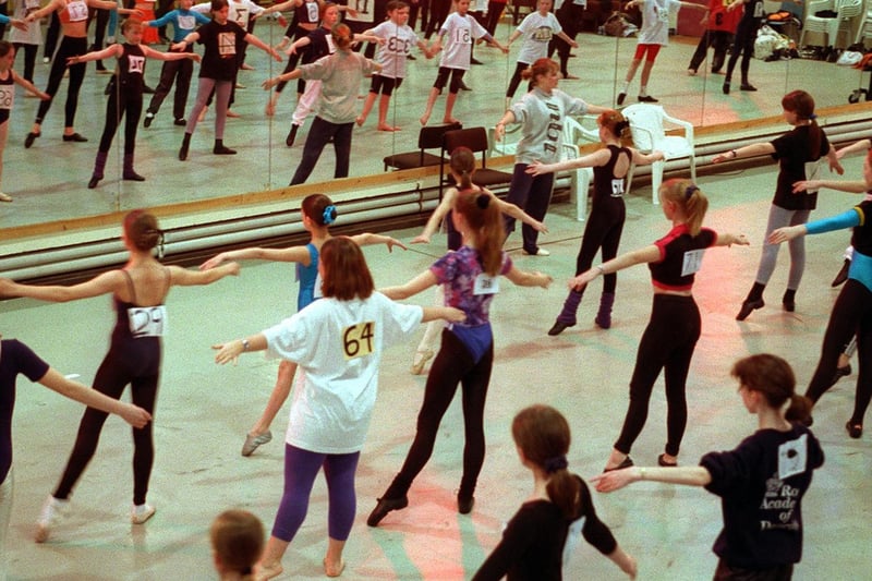 Young dancers audition at the Northern Ballet Theatre in West Park for the 20 places up for grabs on the annual Easter course.