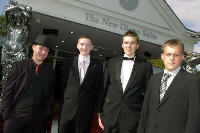 Mike Templeton, 16, Ben Carlisle, 16, Ross Tinline, 16 and John Porter, 16 in 2010
