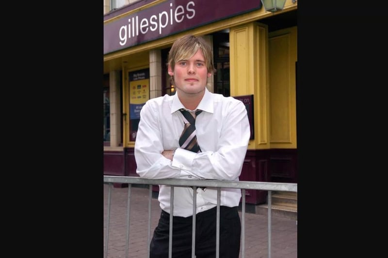 Adam Pygrum, landlord at Gillespies on Topping Street, Blackpool