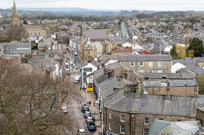 The sixth most common place people arrived in the area from was the Ribble Valley, with 121 arrivals in the year to June 2019.